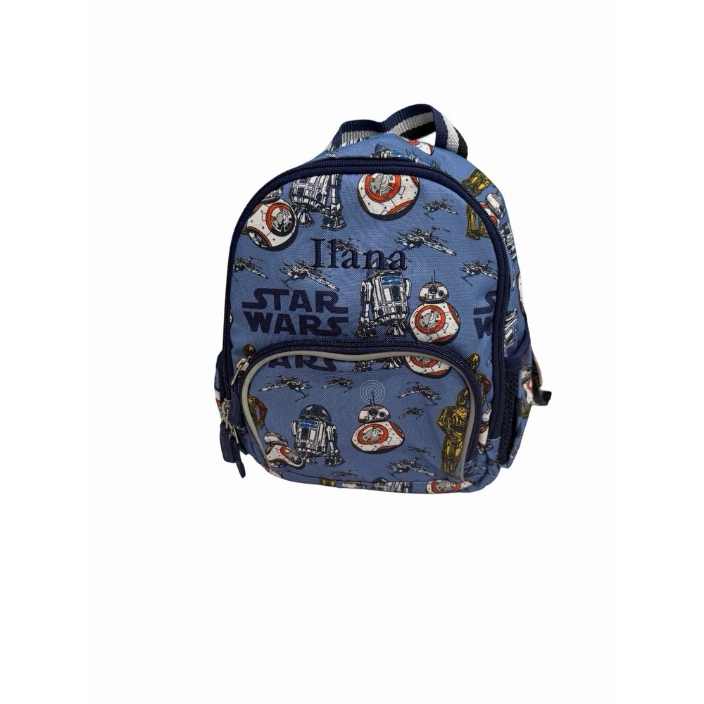Pottery Barn Kids Blue Star Wars Backpack Mini